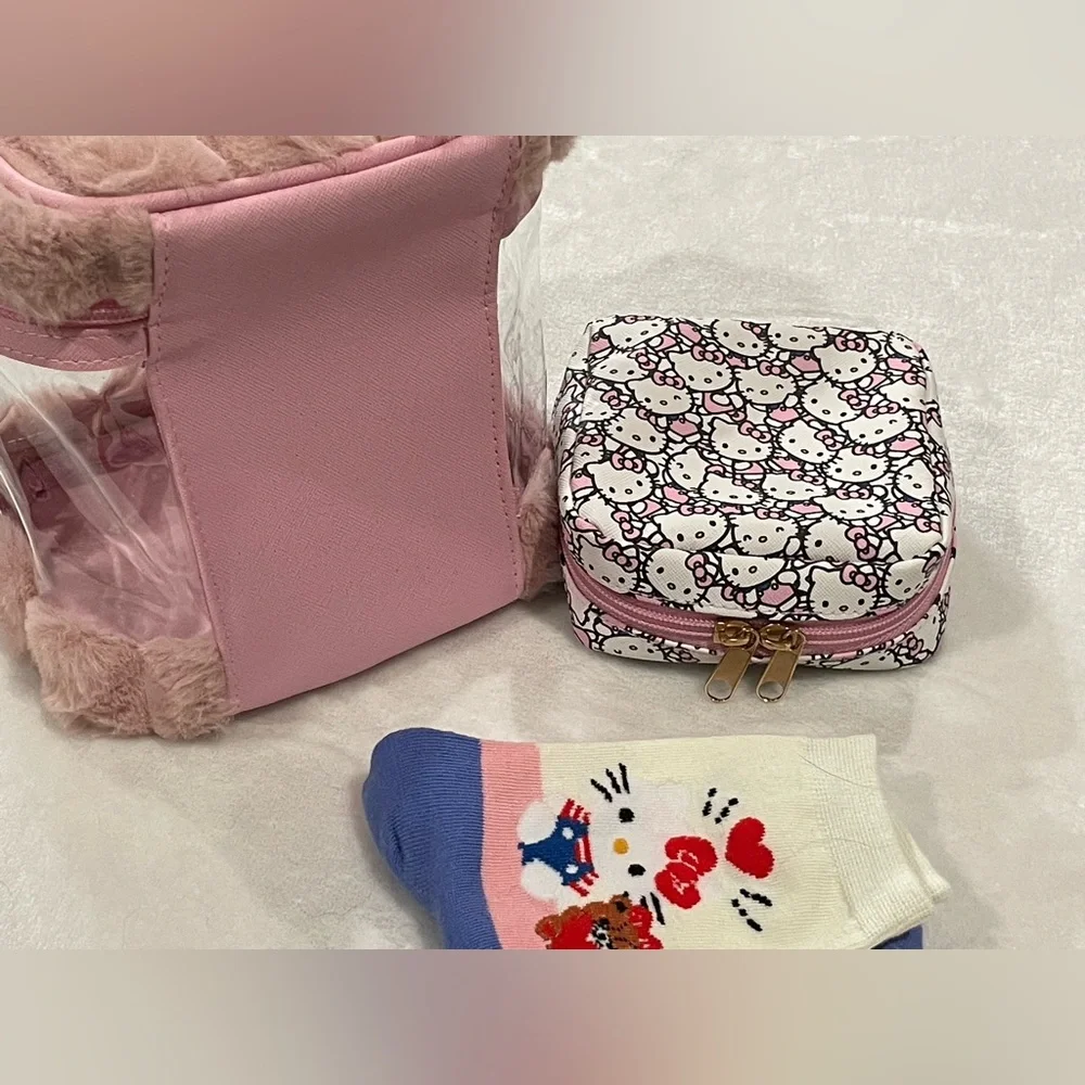 Sanrio Hello Kitty 3 pc Travel Accessories NWOT
